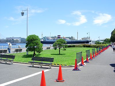 山下公園内の有料観覧場所