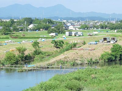 打ち上げ場