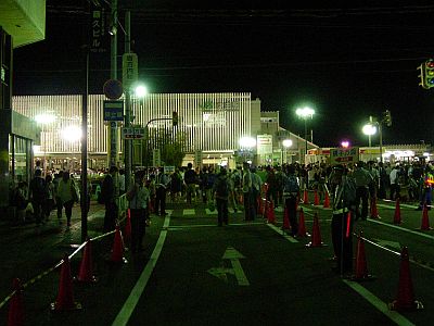 大曲駅前