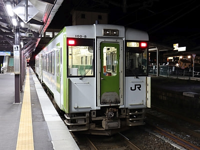 一ノ関駅にて